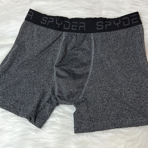 Spyder Mens Boxer Briefs 3-Pack Poly Spandex Performance Boxer Briefs Underwear - Picture 8 of 12